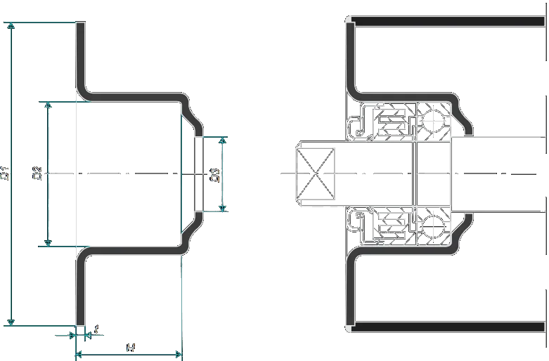 Корпус подшипника тип PKA