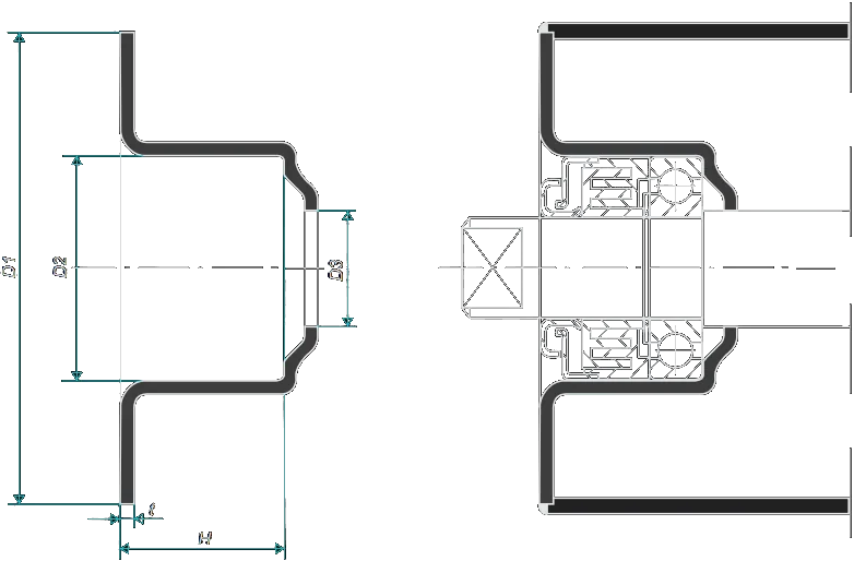 Корпус подшипника тип PKA