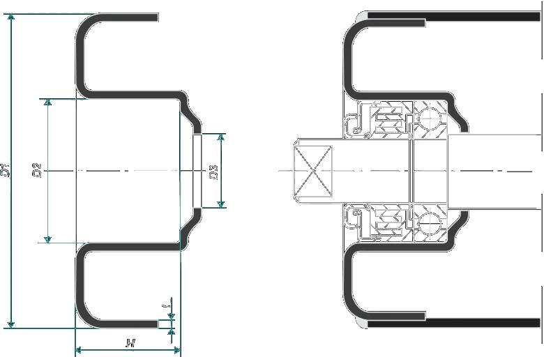 Корпус подшипника тип PKB