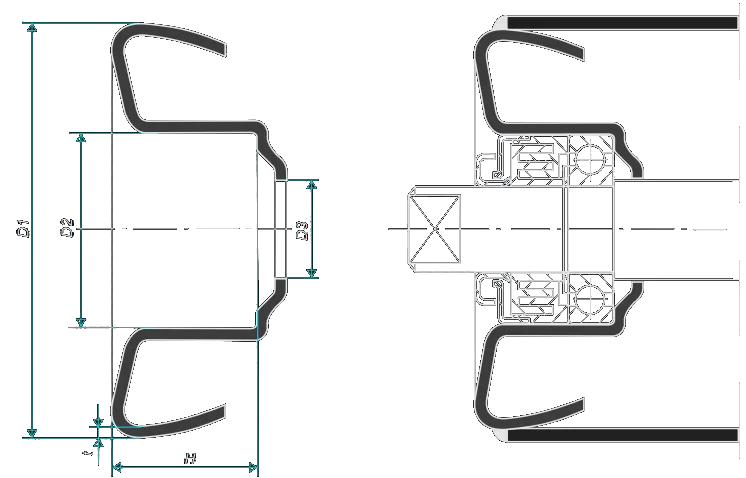 Корпус подшипника тип PKBB