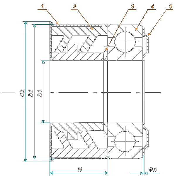 Манжетное уплотнение