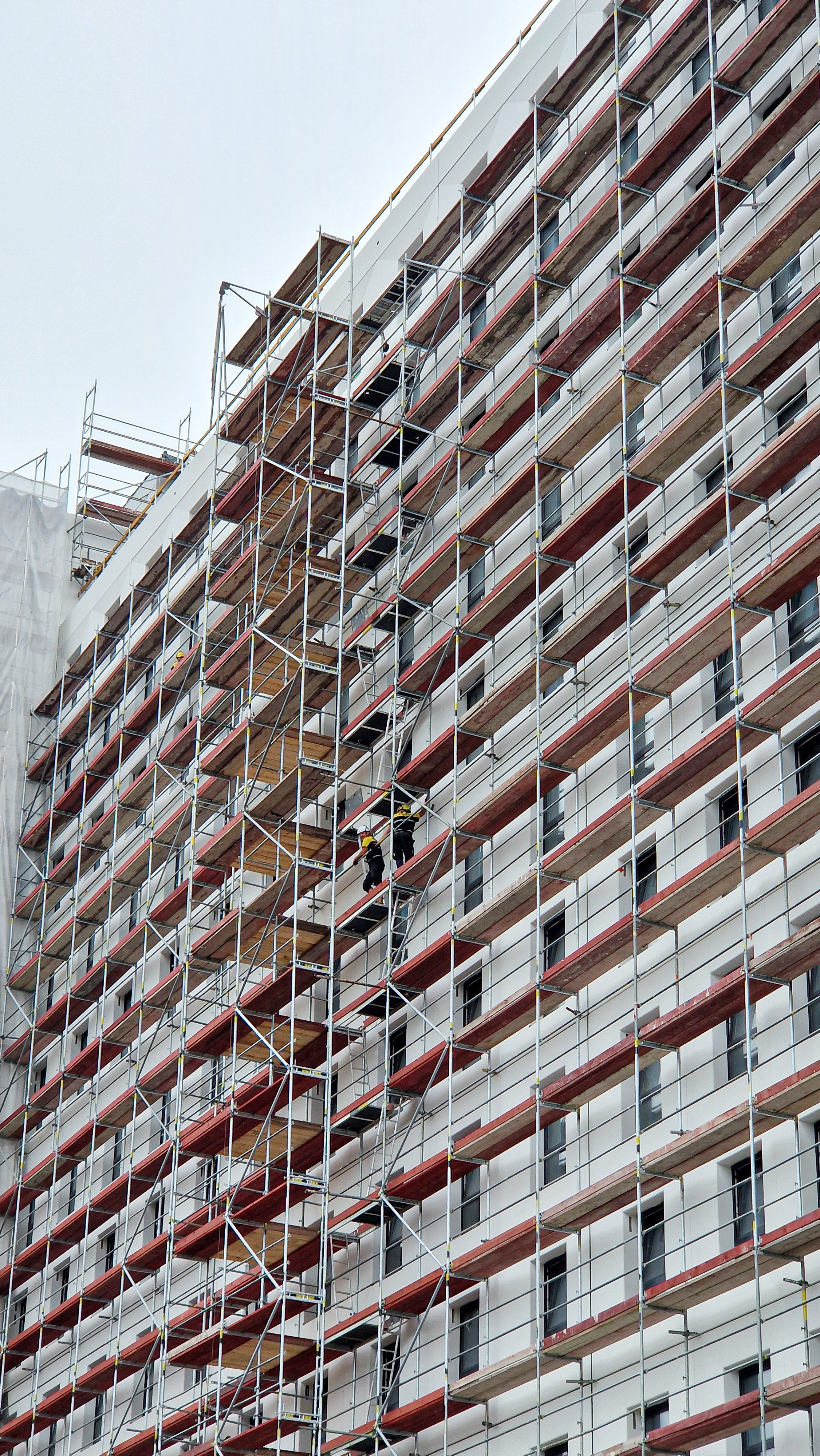 Монтаж строительных лесов PM-70 пошагово